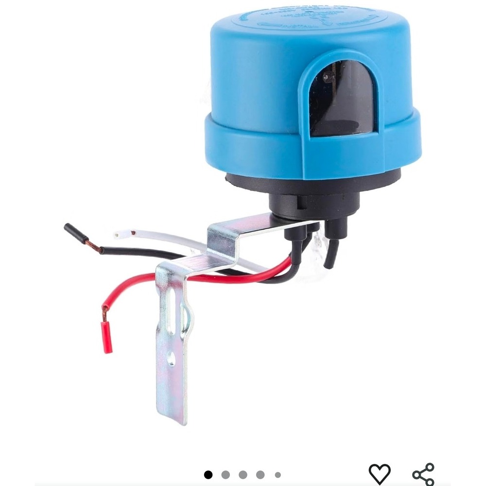 Satco Nuvo 86-212 Add On Photocell Blue‎ Finish for 70W 90W 150W Flood Light NEW